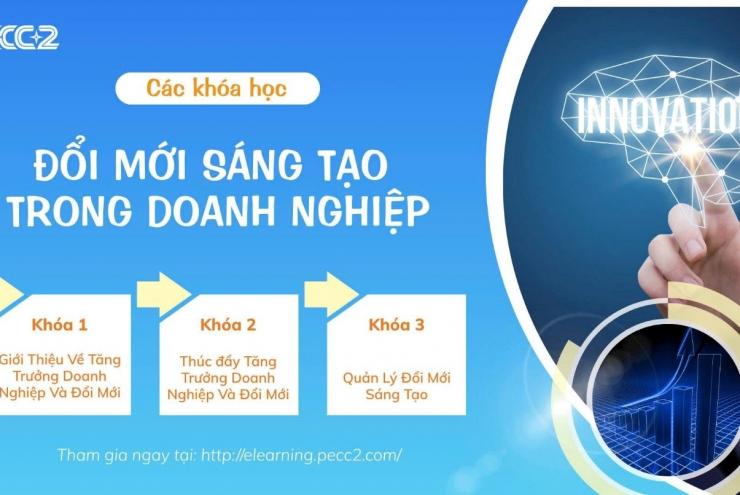 PHÁT TRIỂN NĂNG LỰC ĐỔI MỚI SÁNG TẠO CÙNG CÁC KHÓA HỌC MỚI TRÊN HỆ THỐNG PECC2 E-LEARNING