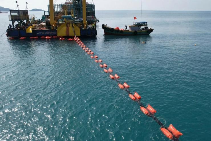 KHÁNH THÀNH CÔNG TRÌNH CẤP ĐIỆN TỪ ĐIỆN LƯỚI QUỐC GIA CHO CÔN ĐẢO